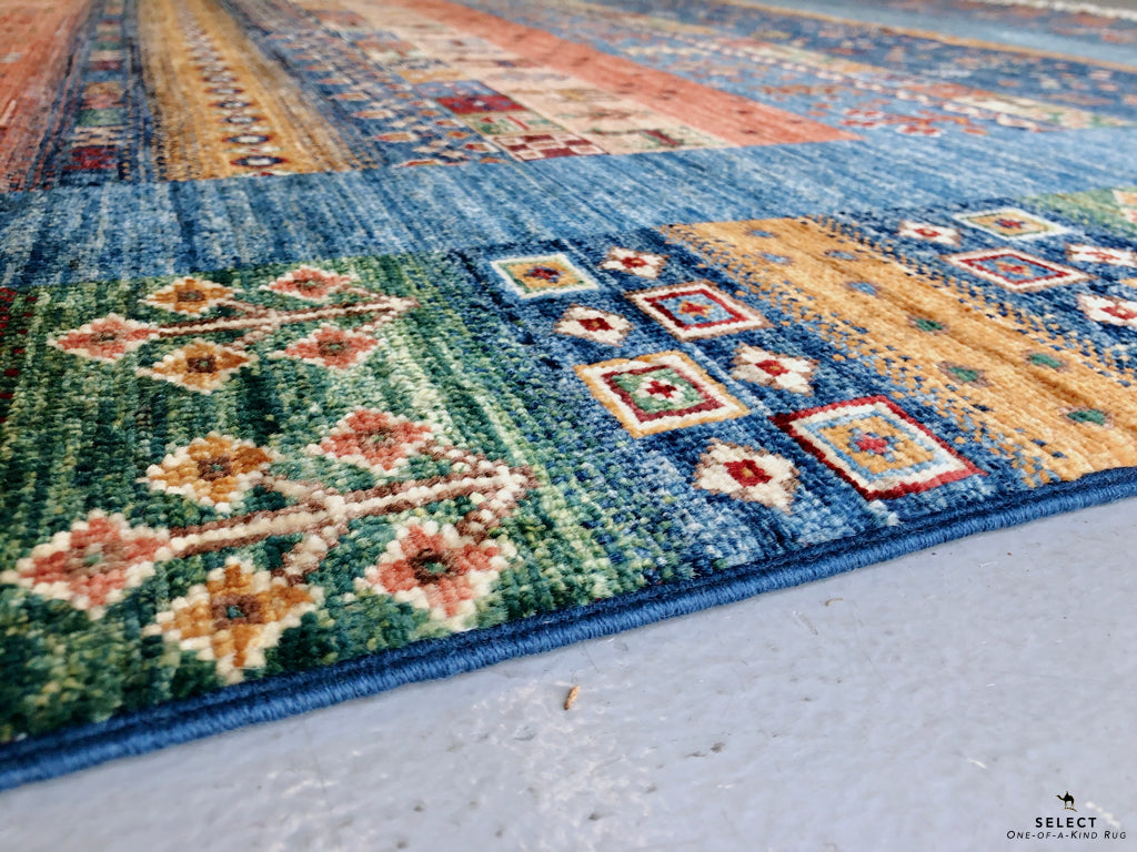 Pazyryk Gabbeh blue/mt 5x7-3