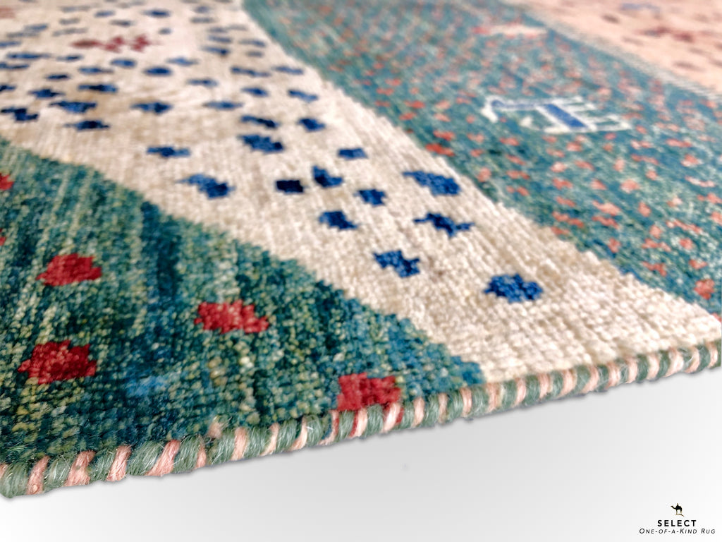 Folklore Gabbeh pch/blue 5x7-3