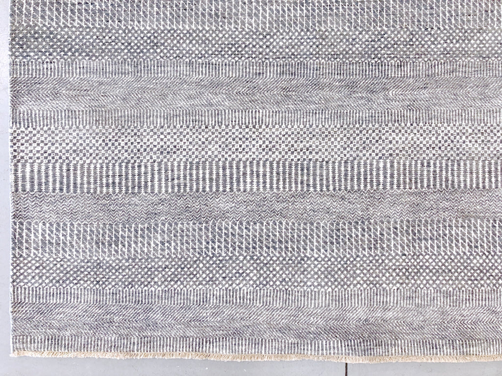 Durva - Grass Design gray 12x14-1