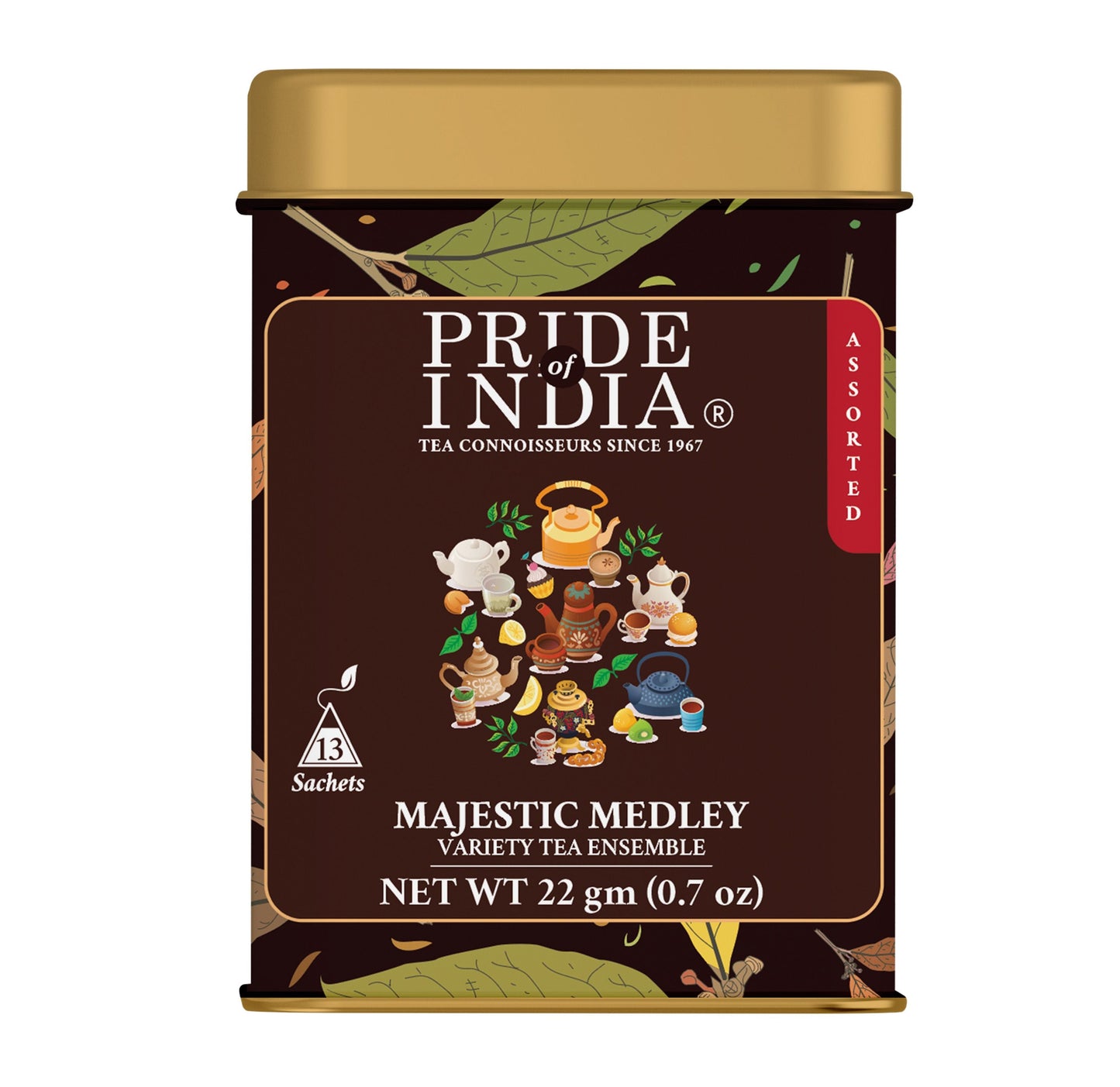 Majestic Medley - Variety Tea Enssemble Bags-0