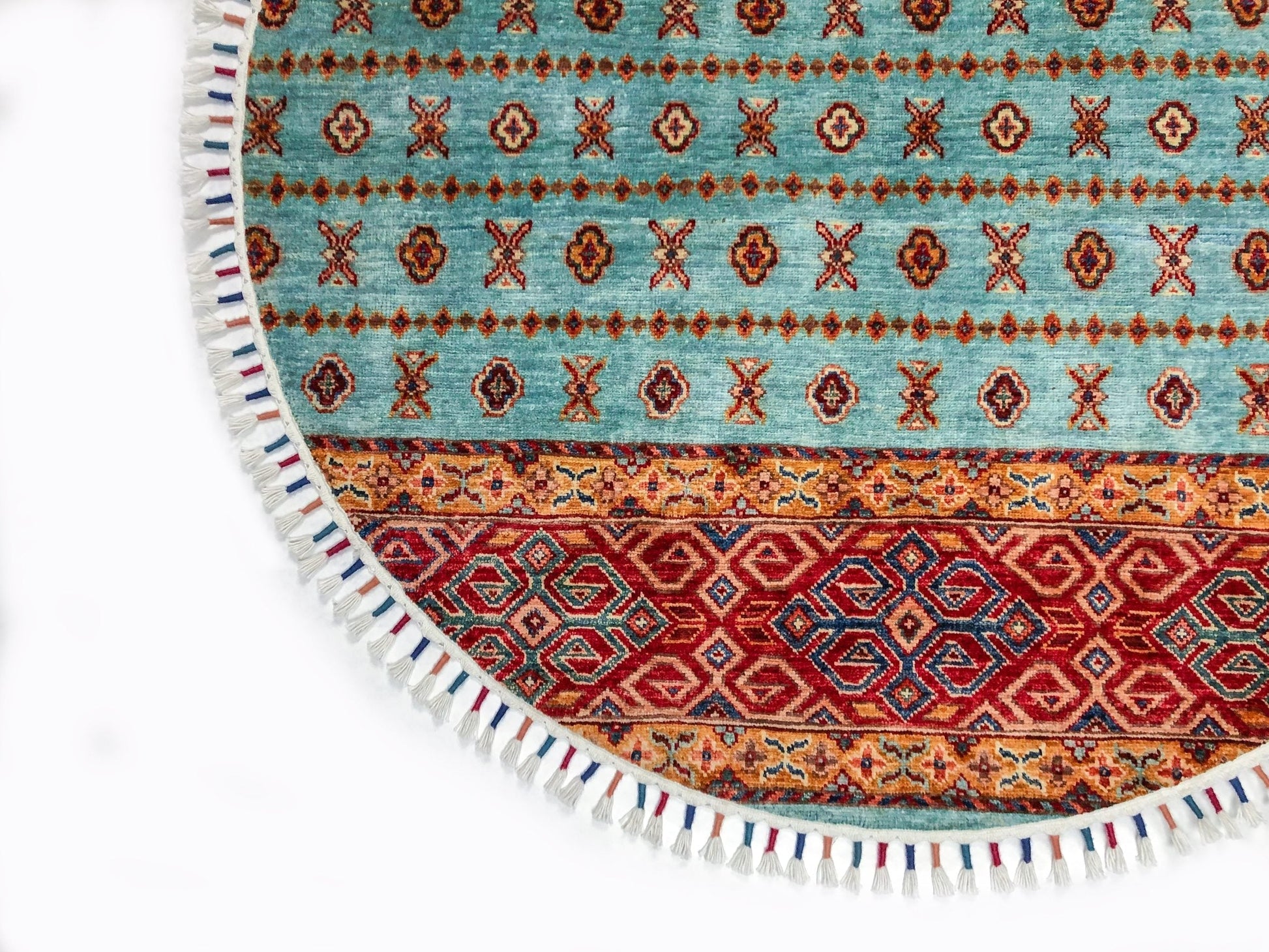 Khorjin (4' Round) aqu/red-1