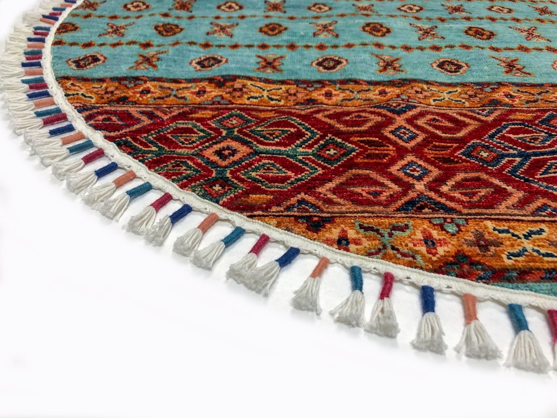 Khorjin (4' Round) aqu/red-2