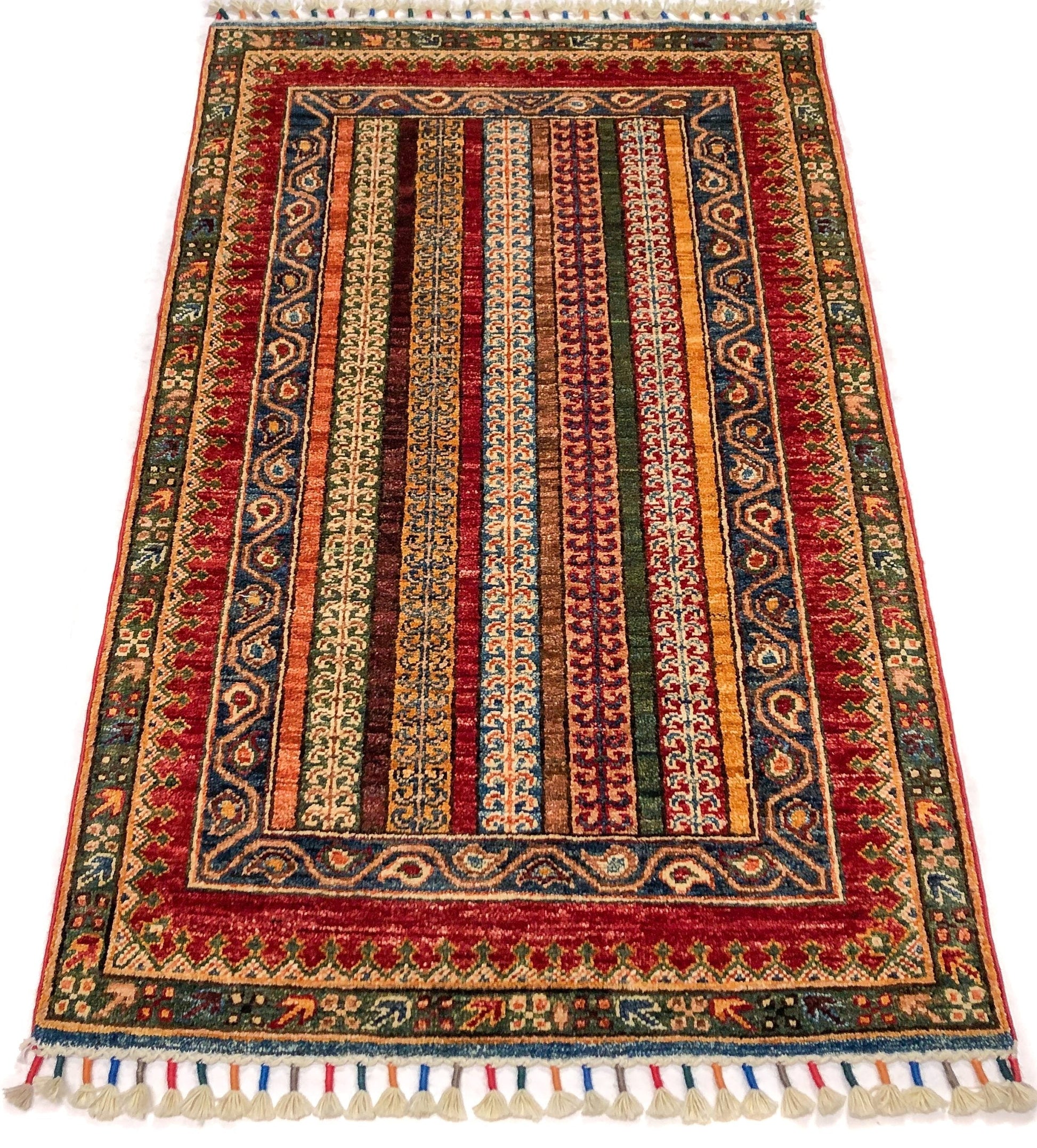 Shawl (2x4) mt/red-2