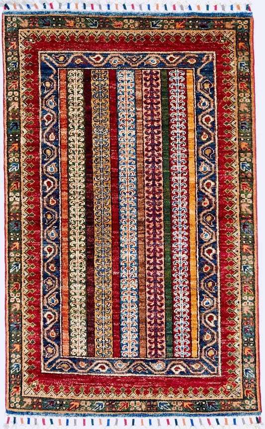 Shawl (2x4) mt/red-0