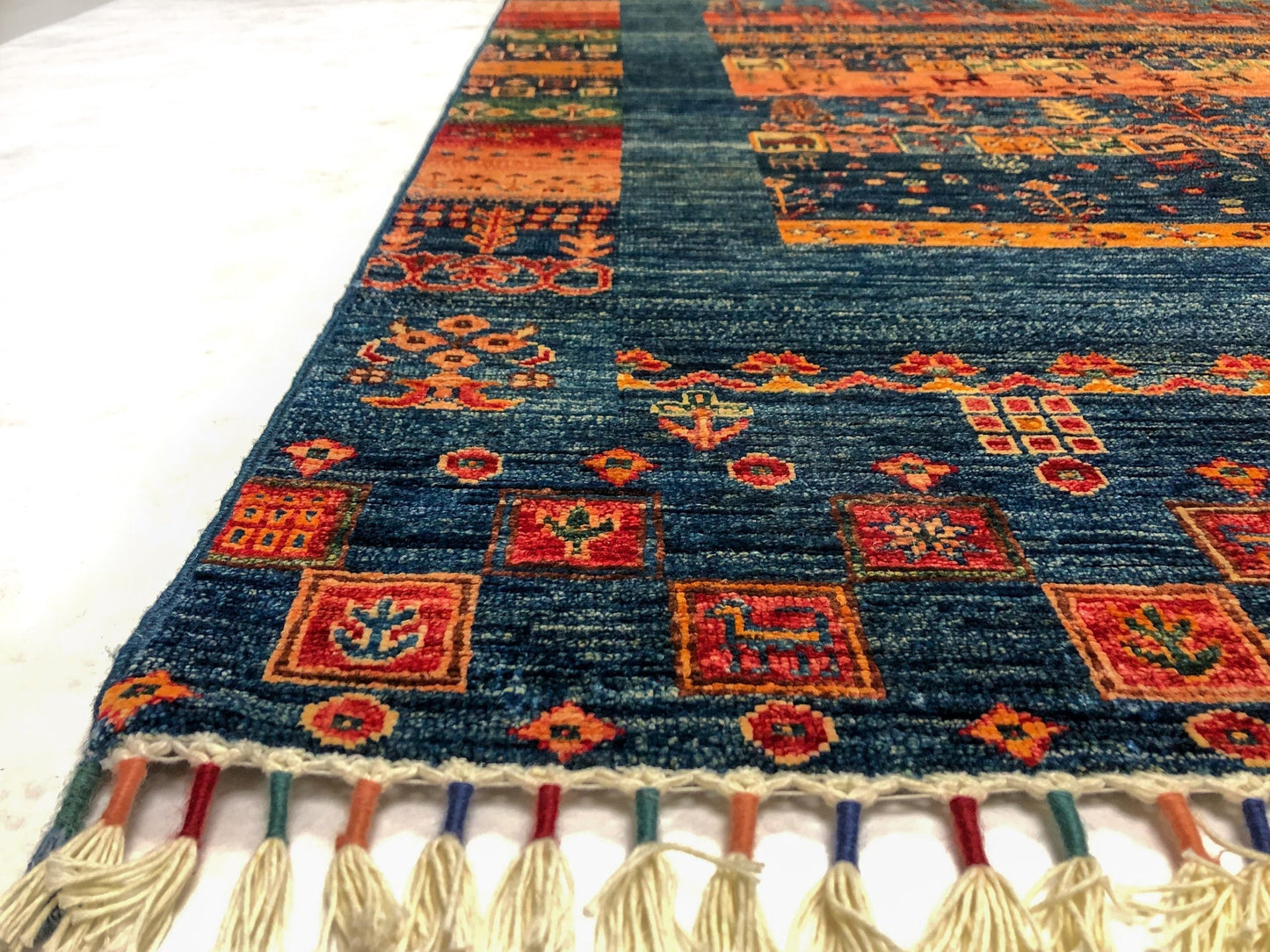 Gabbeh / Khorjin (4x6) blue/mt-2