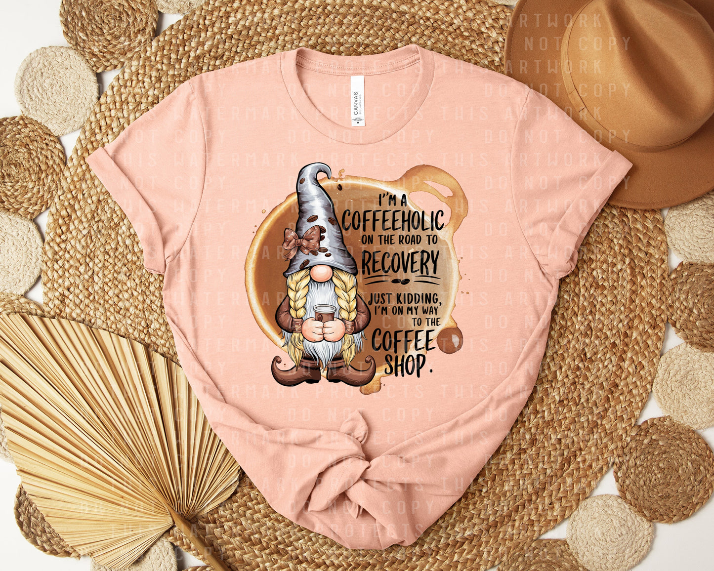 I'm a Coffeeholic on the Way to Recovery Graphic Tee