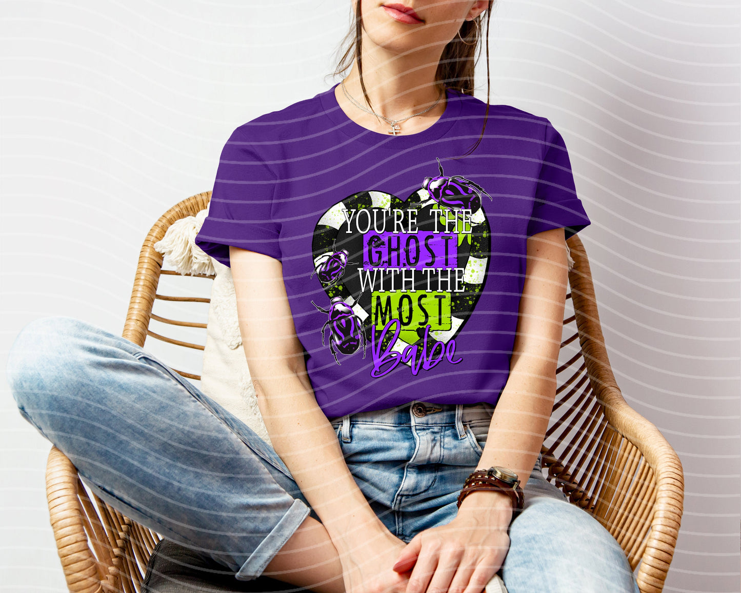 You're the Ghost with the Most Babe Graphic Tee