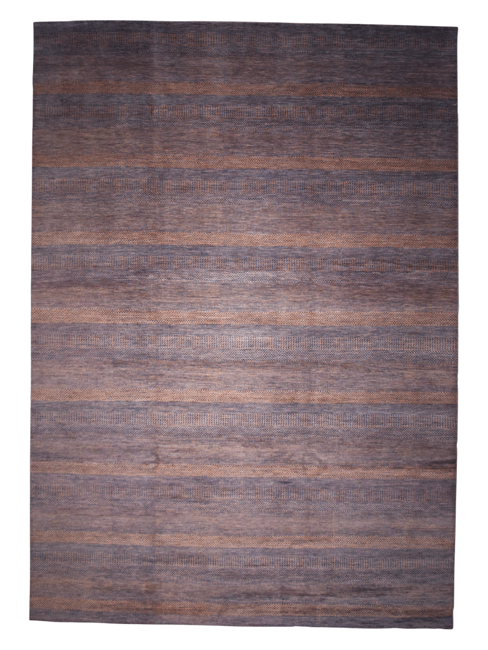 Durva Grass Design (10'01"x14'03") copper/blue-gray-0
