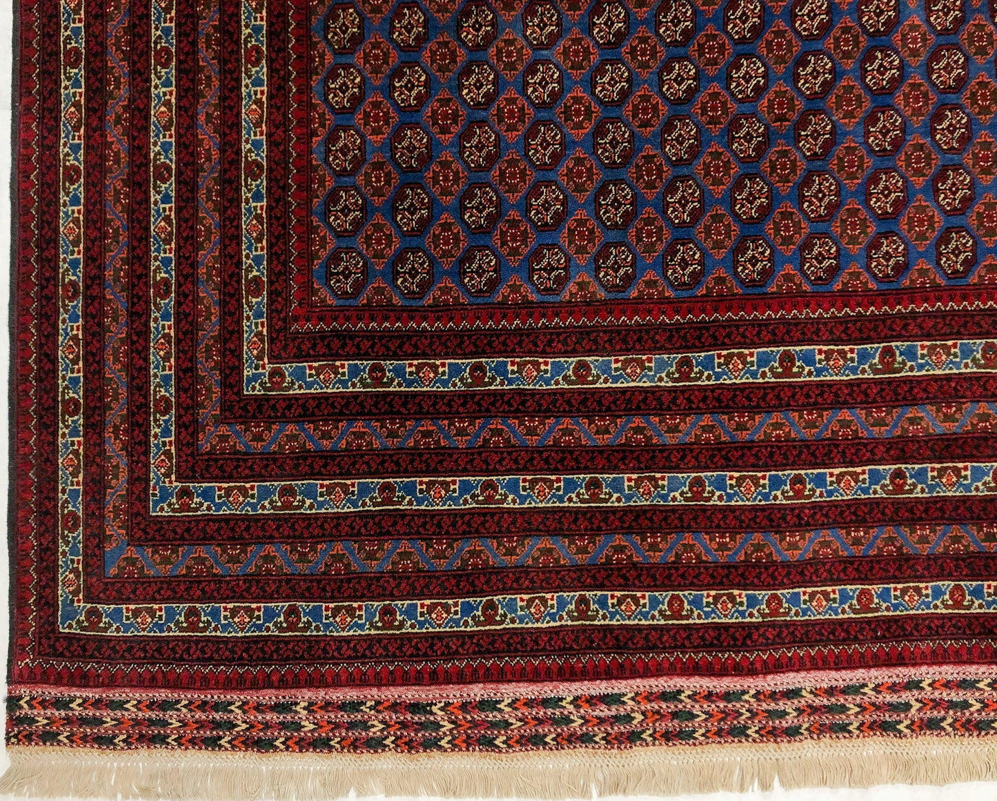Balouch-Bokhara (6'06"x10'05") blue/dk.red-1
