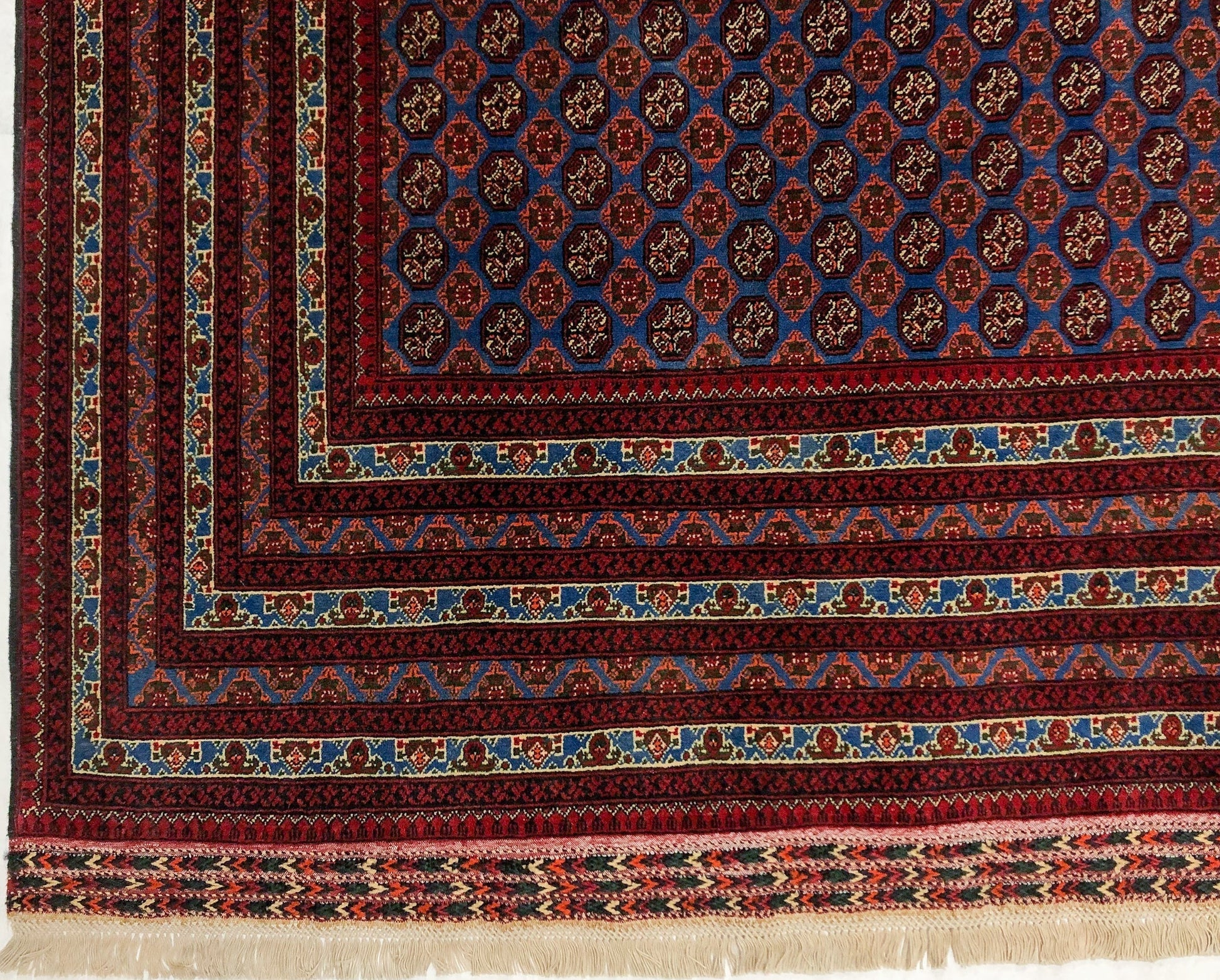 Balouch-Bokhara (6'06"x10'05") blue/dk.red-1