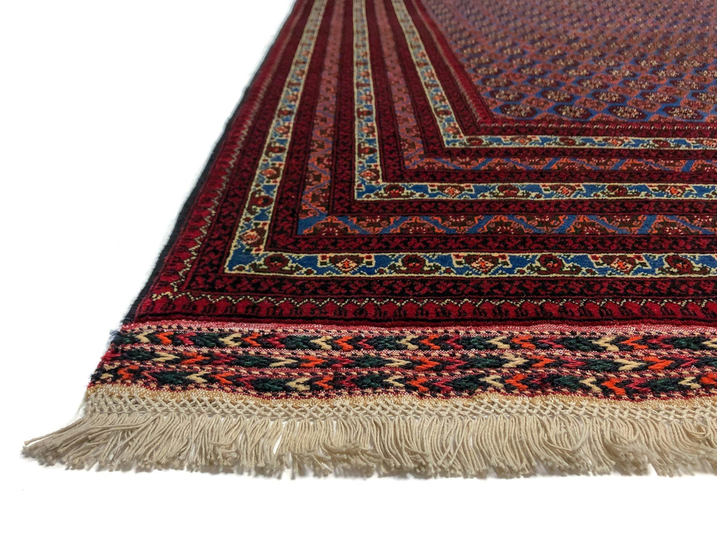 Balouch-Bokhara (6'06"x10'05") blue/dk.red-2