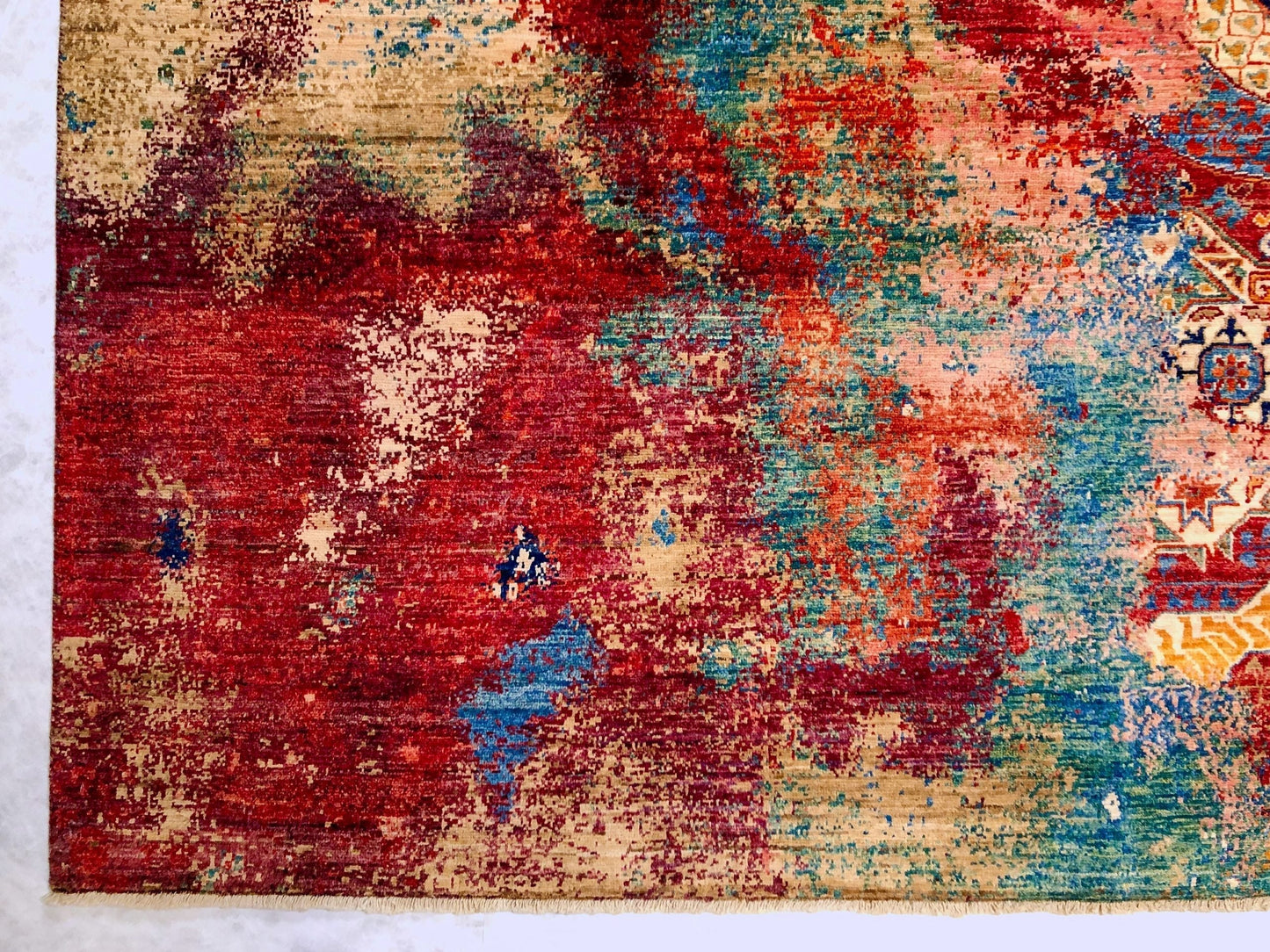 Celestial Mamluk (9'09"x13'06") red/multicolor-1