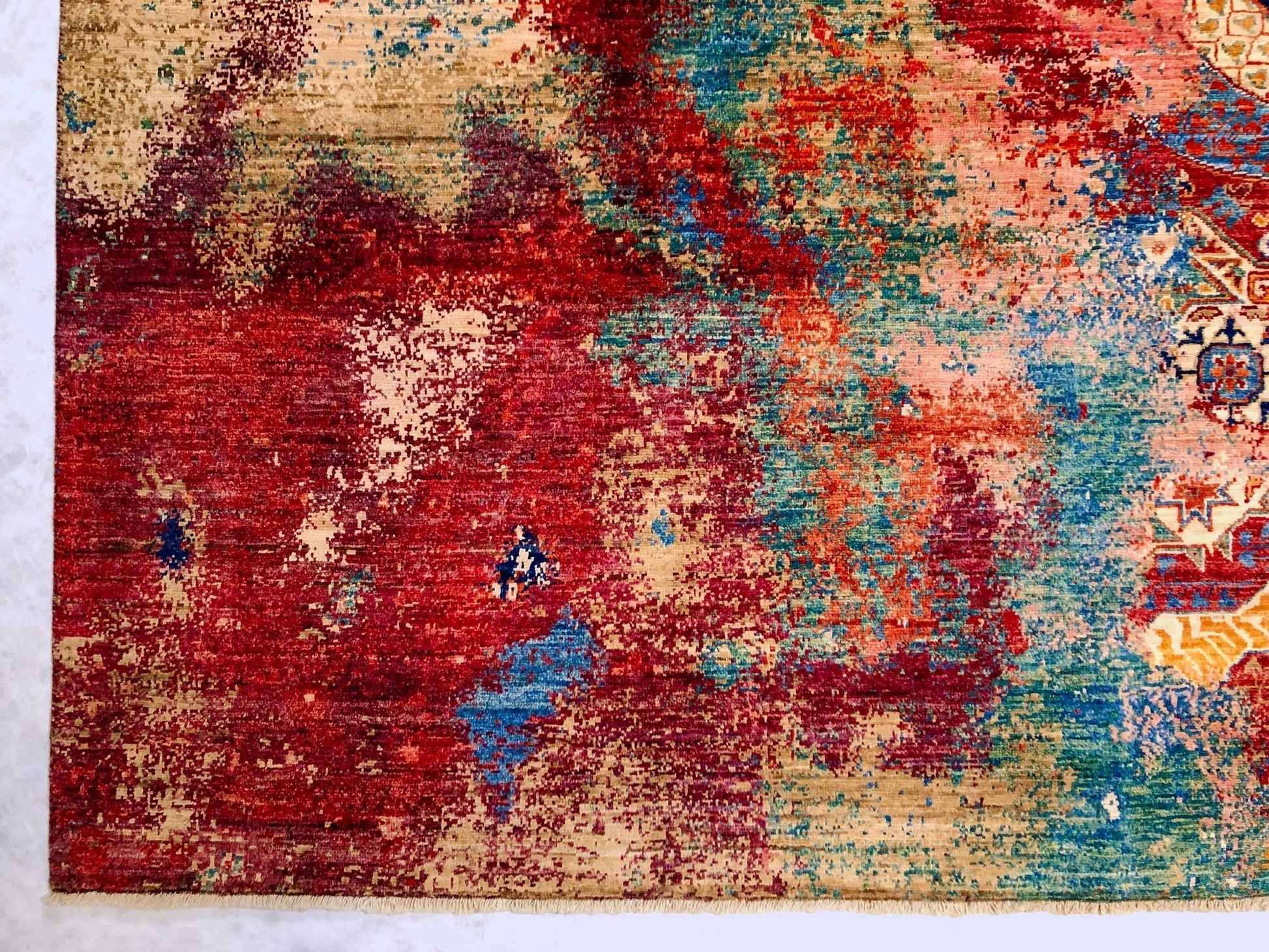 Celestial Mamluk (9'09"x13'06") red/multicolor-1