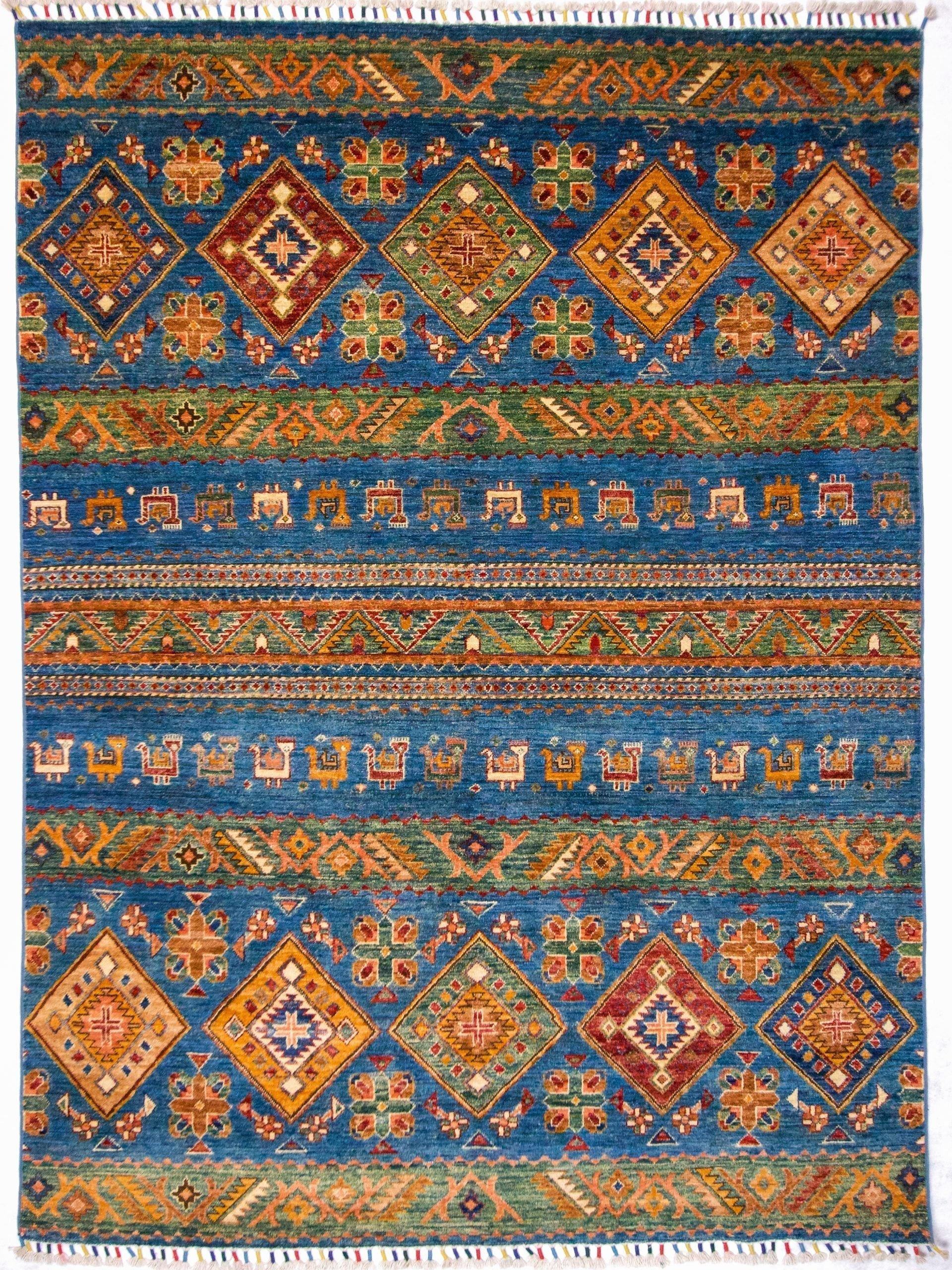 Khurjeen (5x7) blue-0