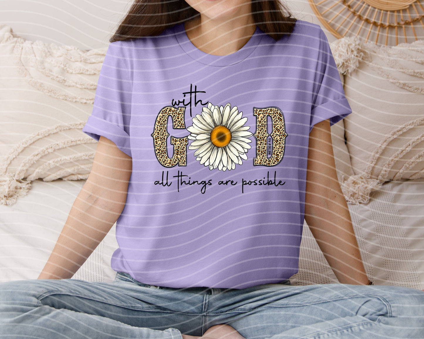 With God All Things are Possible Graphic Tee