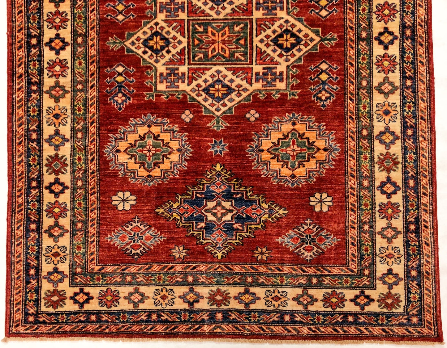Super Kazak (4x6) red/ivory-1