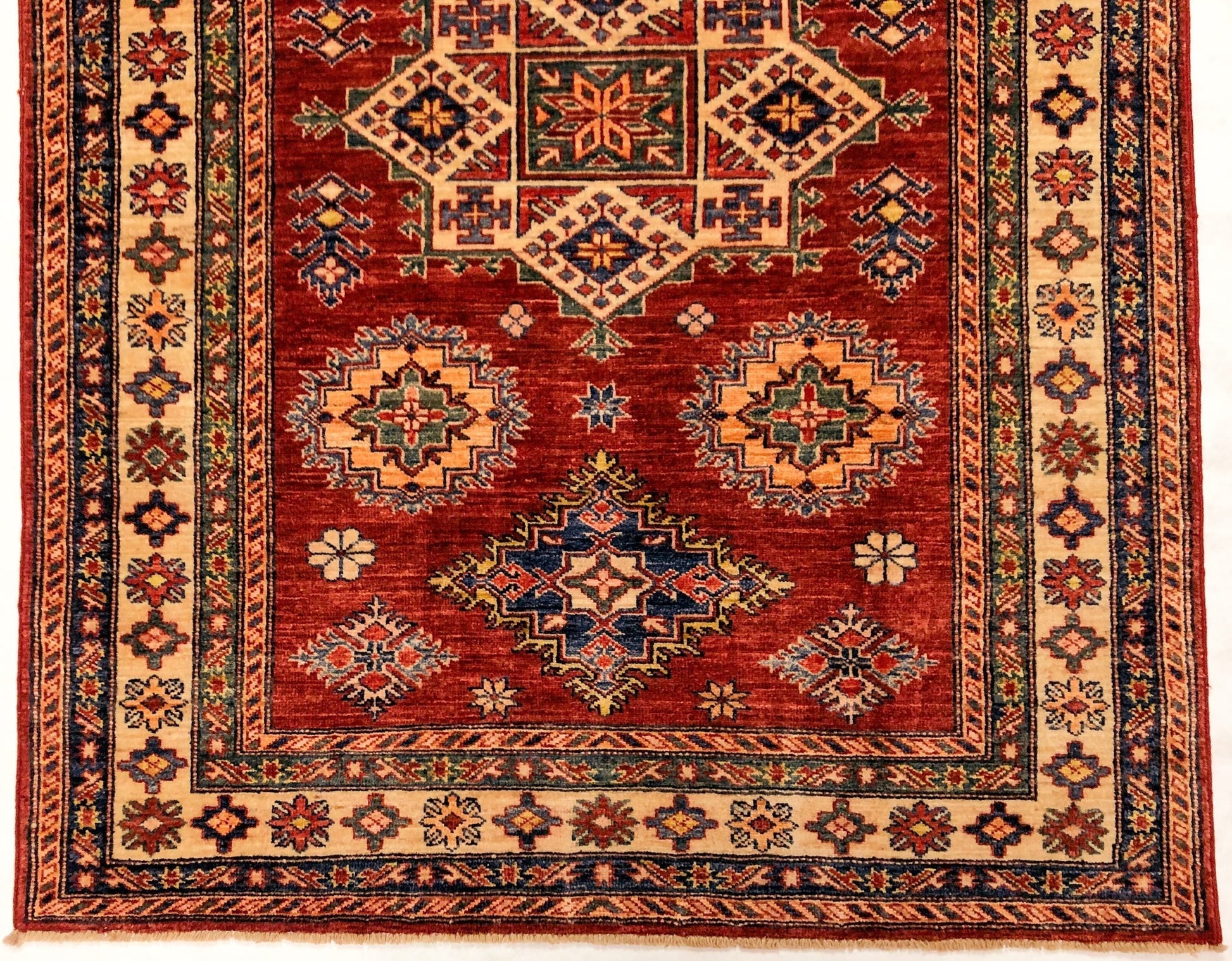 Super Kazak (4x6) red/ivory-1