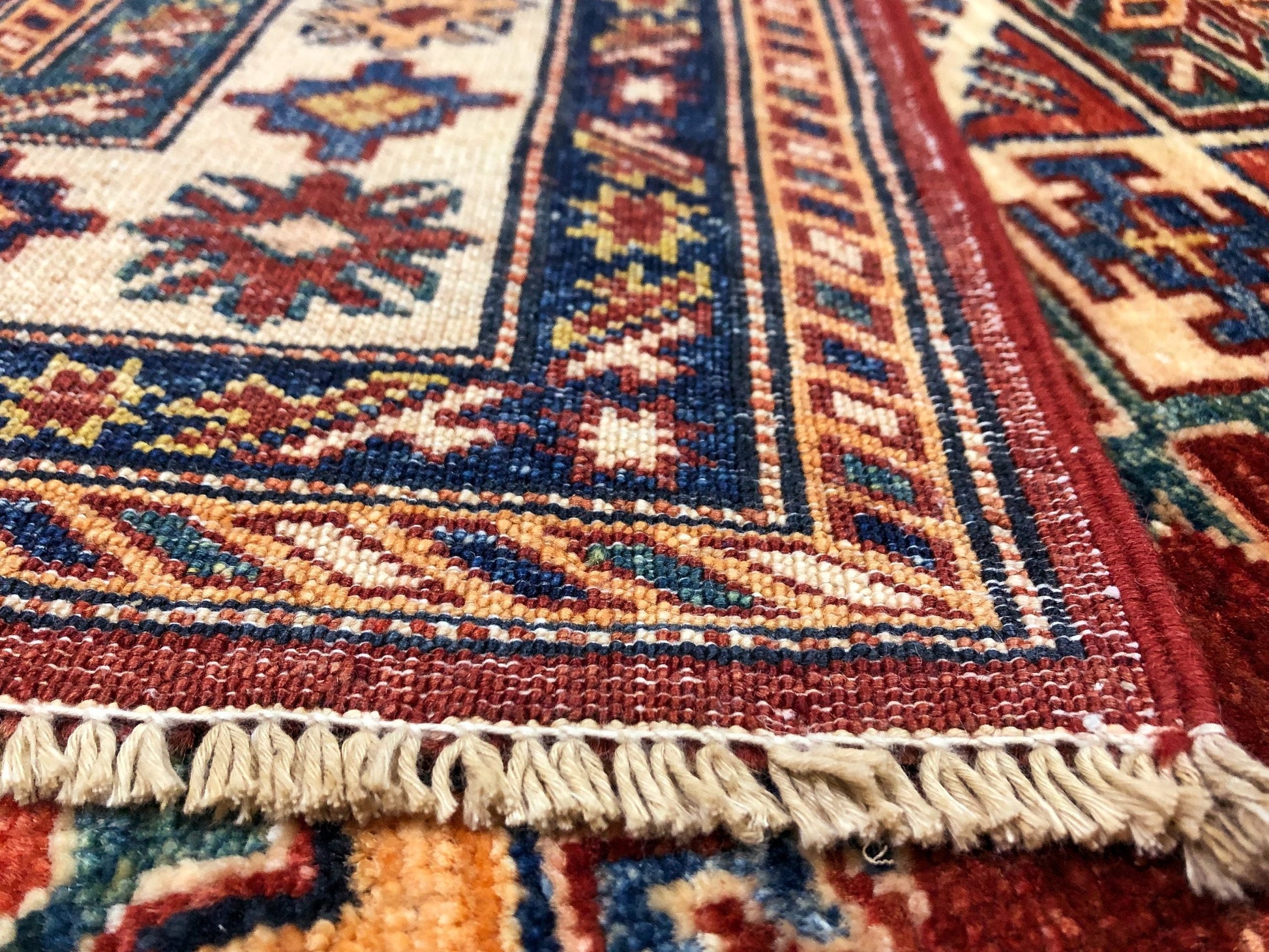 Super Kazak (4x6) red/ivory-4