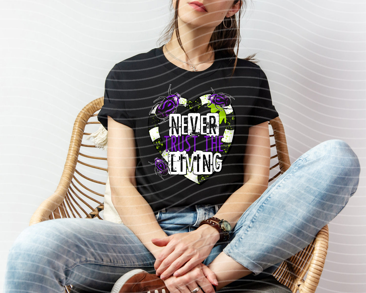 Never Trust the Living Graphic Tee