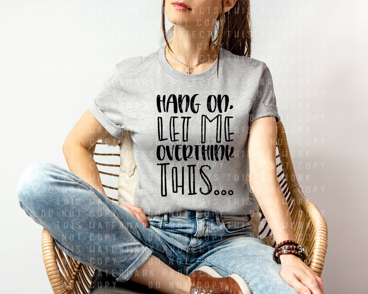 Hang On Let Me Overthink This Graphic Tee