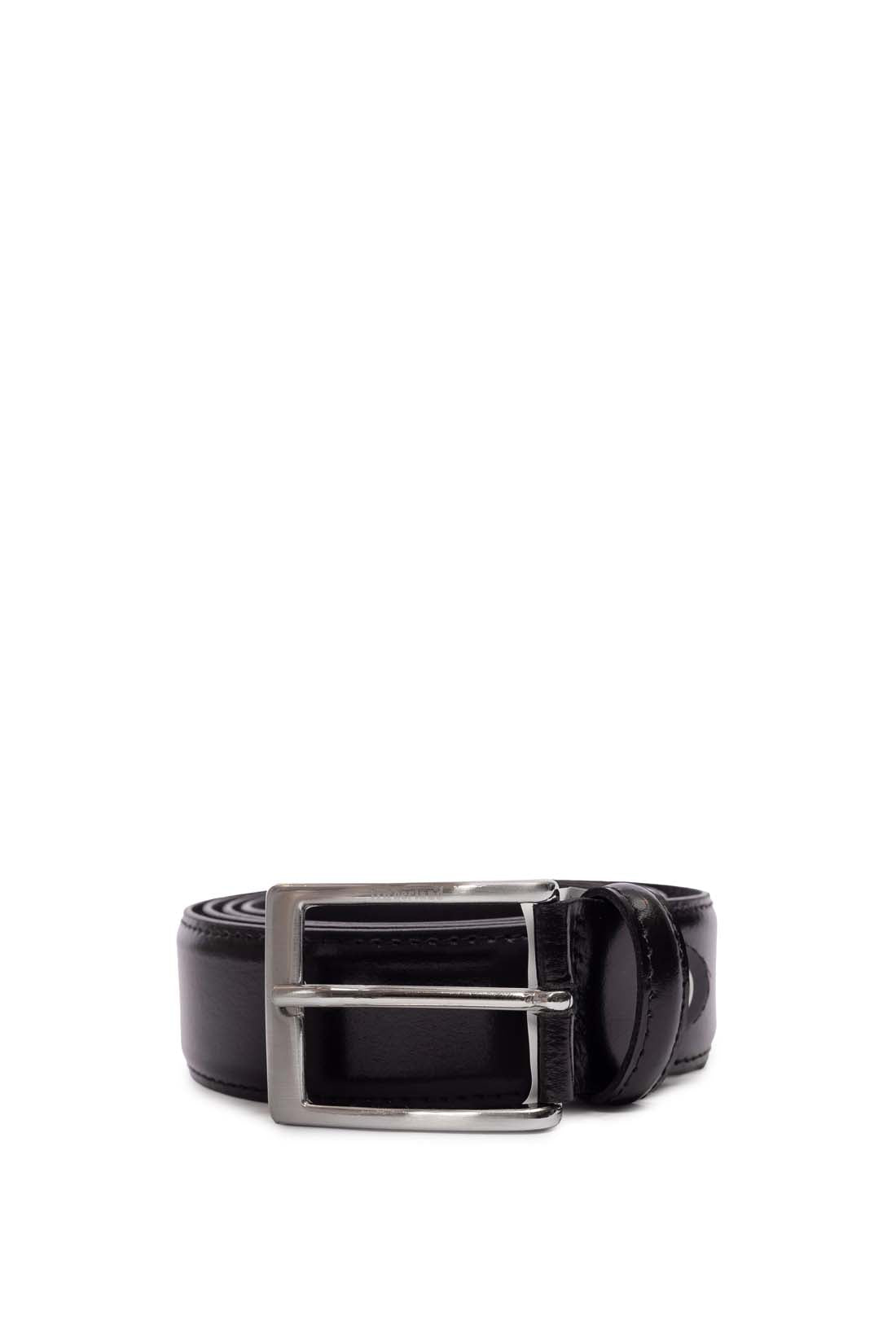 TIMBERLAND - Men's leather belt with logo  - Size XL-2