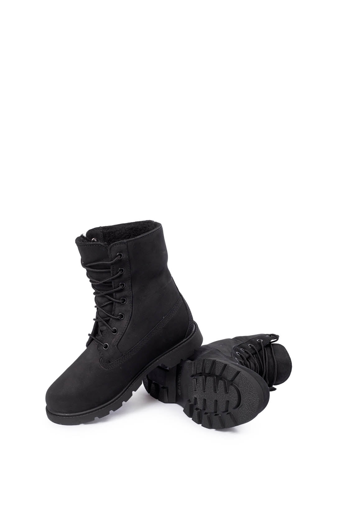 TIMBERLAND - Women's nubuck fold-over fur boox-17