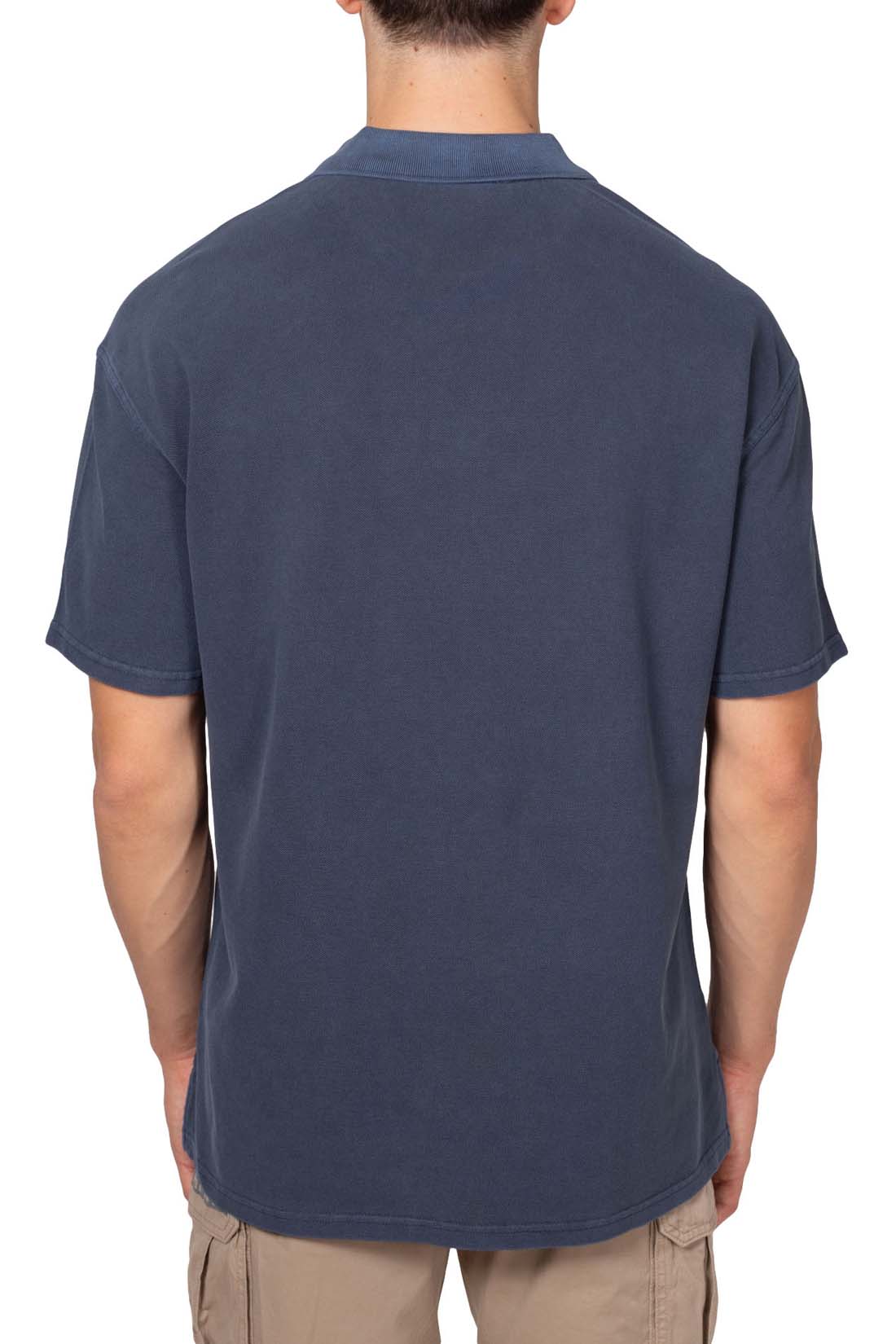 TIMBERLAND - Men's relaxed washed-effect polo shirt  - Size XXL-14