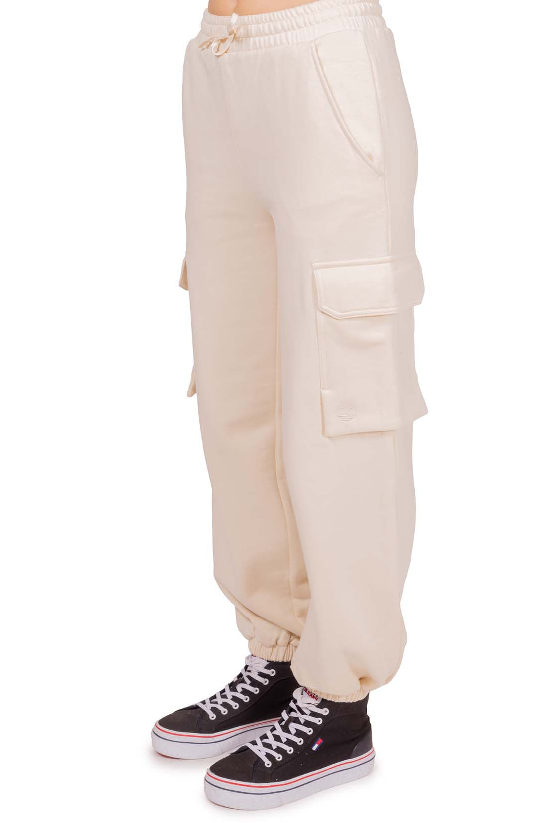 TIMBERLAND - Women's cargo sweatpants with logo-5