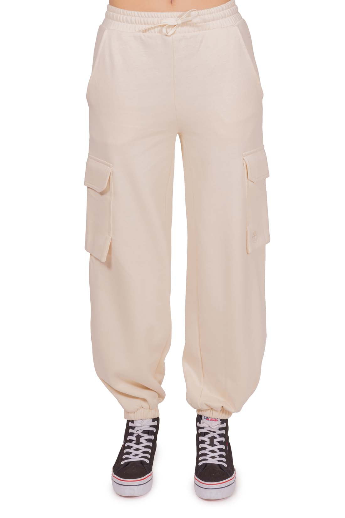 TIMBERLAND - Women's cargo sweatpants with logo-3