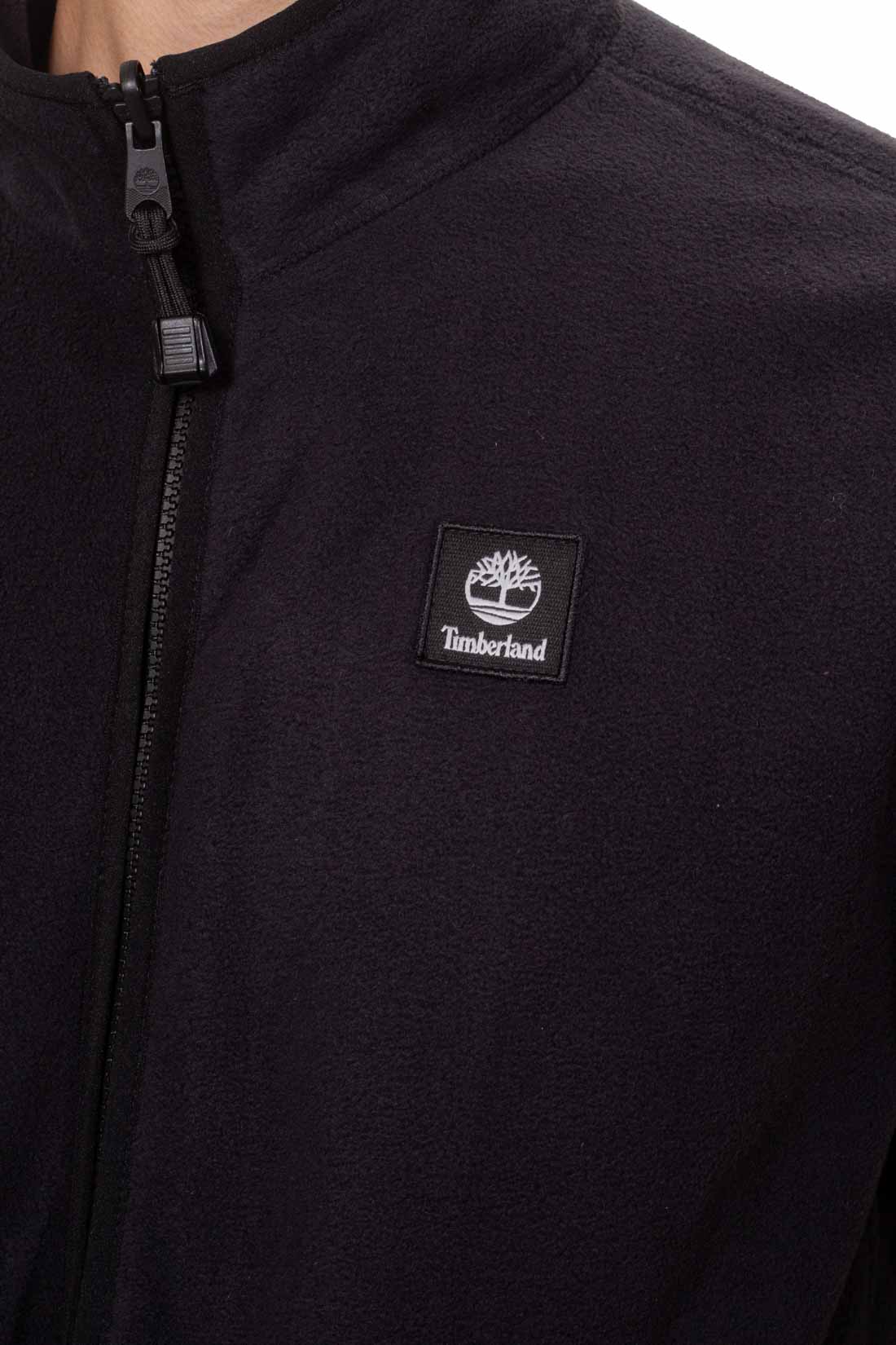 TIMBERLAND - Men's logo fleece with zip fastening  - Size XL-4