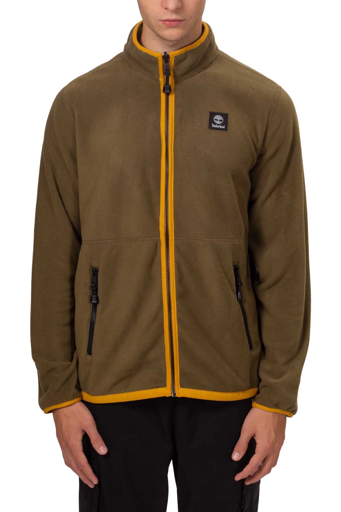 TIMBERLAND - Men's logo fleece with zip fastening  - Size XL-19