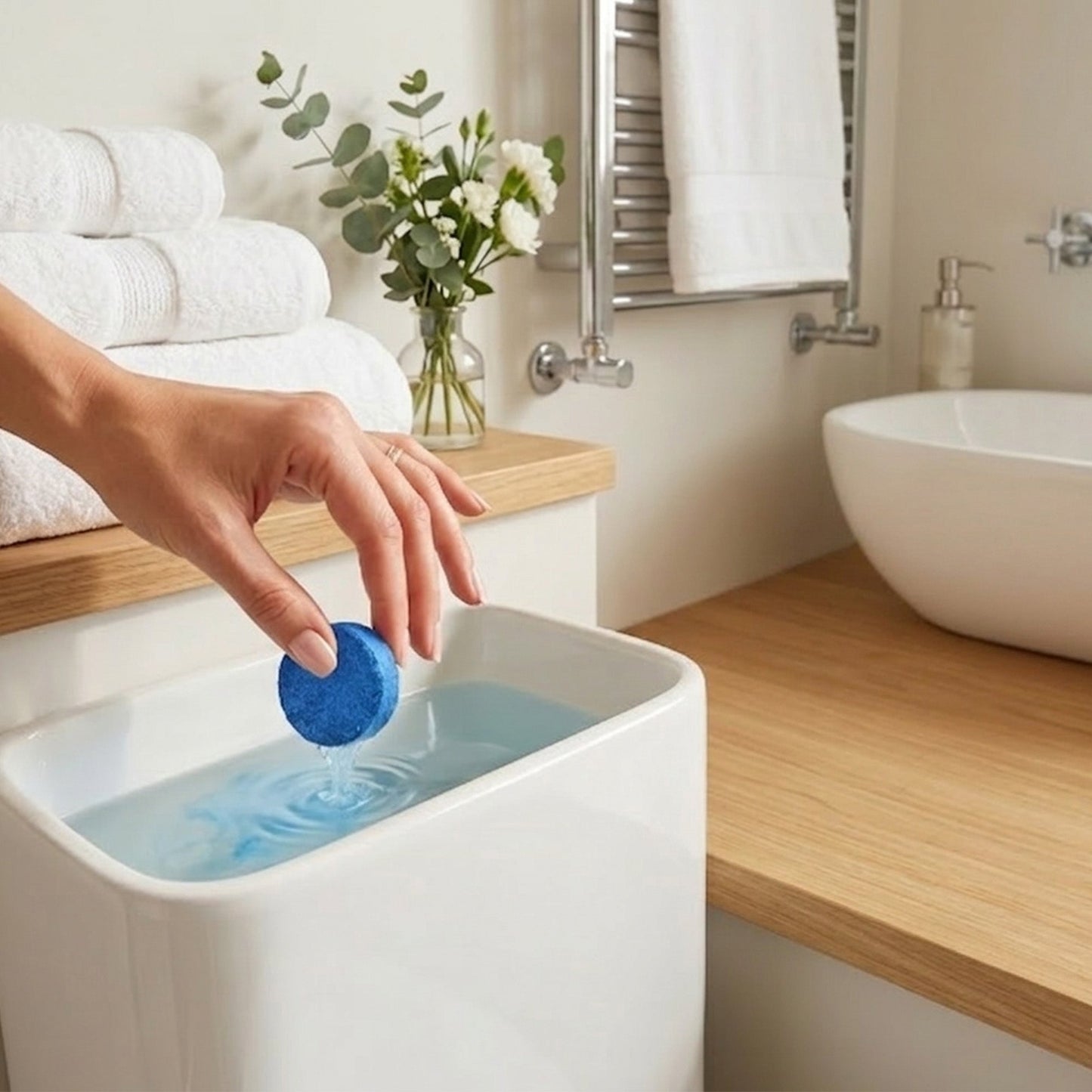 Pursonic Automatic Toilet Bowl Cleaner Tablets | Stain & Odor Removal, Long-Lasting Freshness, Blue Water Indicator-2