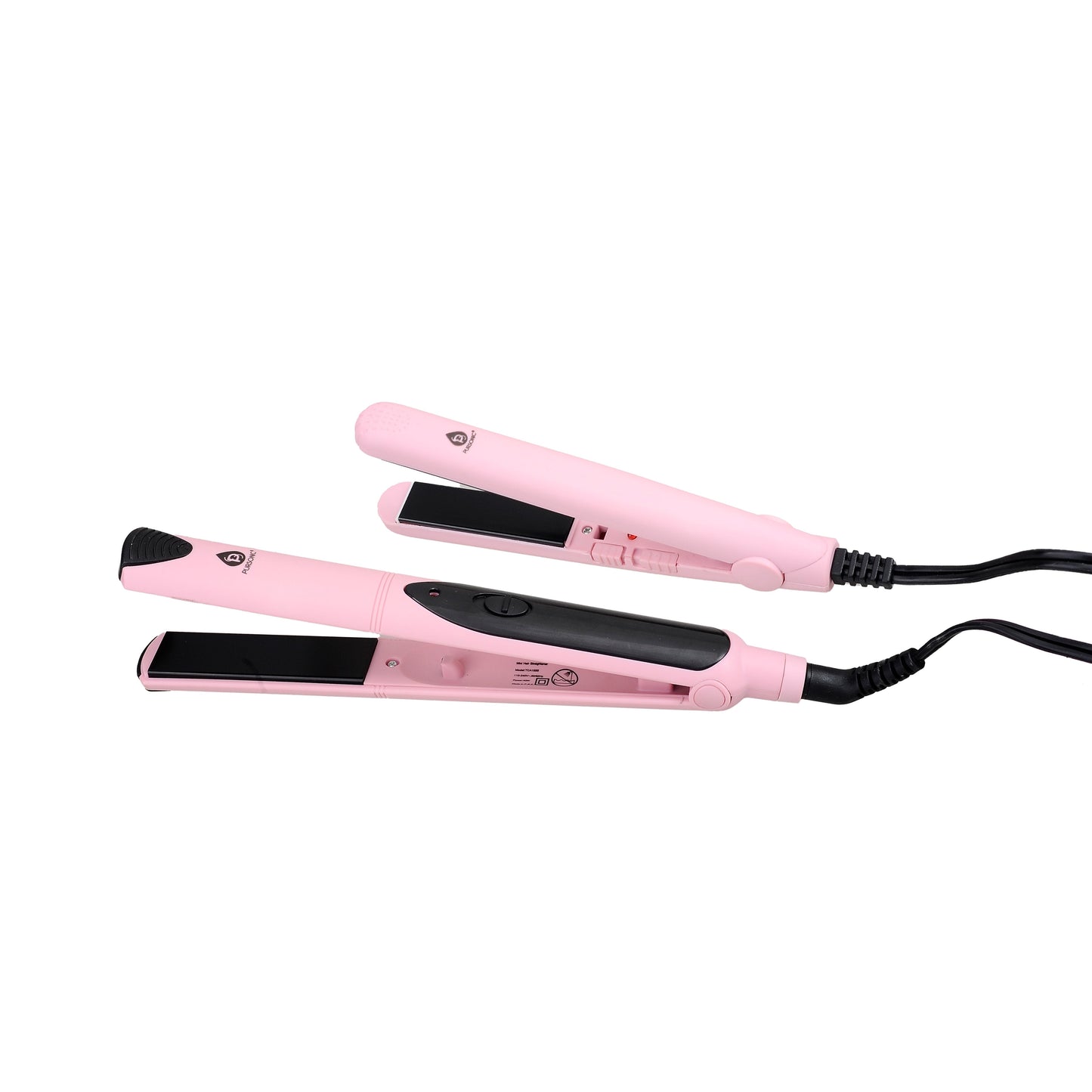 Professional Salon Quality Flat Iron Hair Straightener With A Free Travel Straightener-4