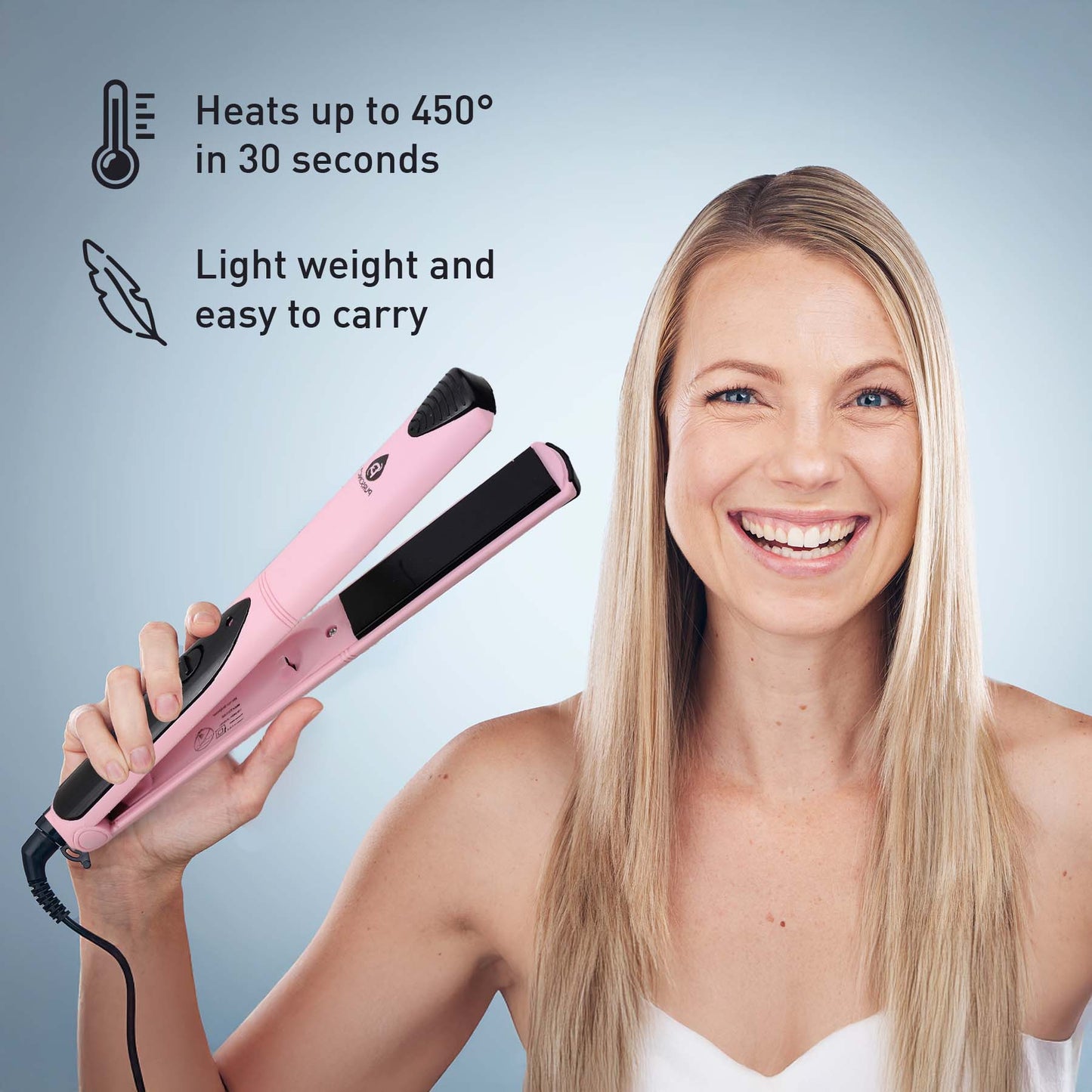 Pursonic Complete Set: USB Rechargeable & Flat Iron Duo-1