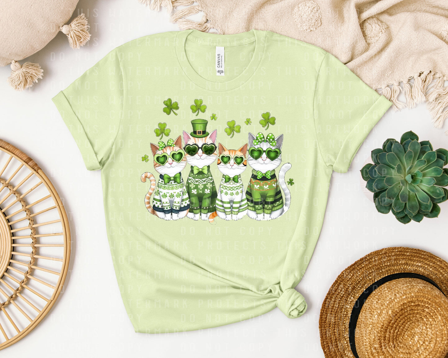 Lucky Cats Graphic Tee