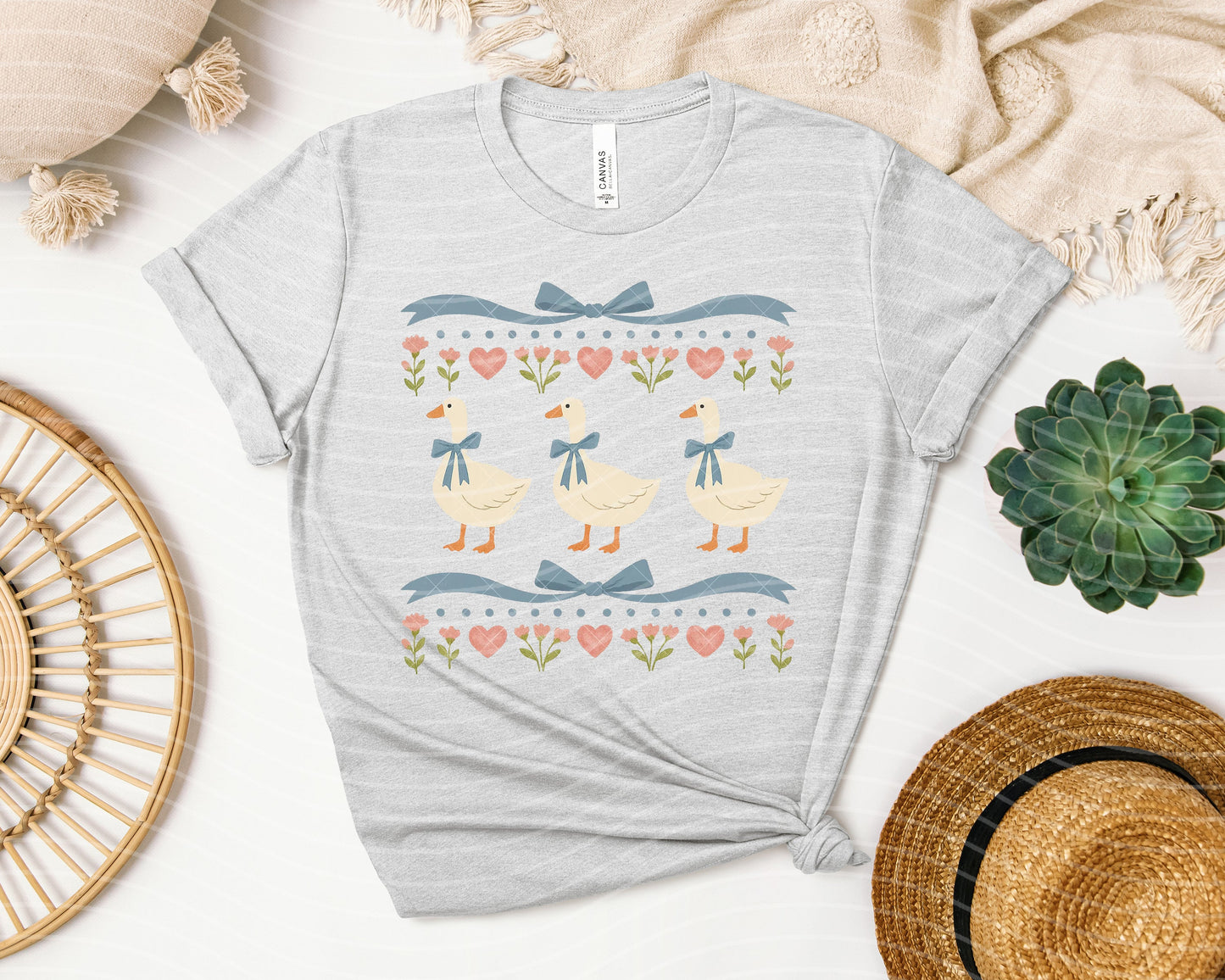 Vintage Geese Graphic Tee