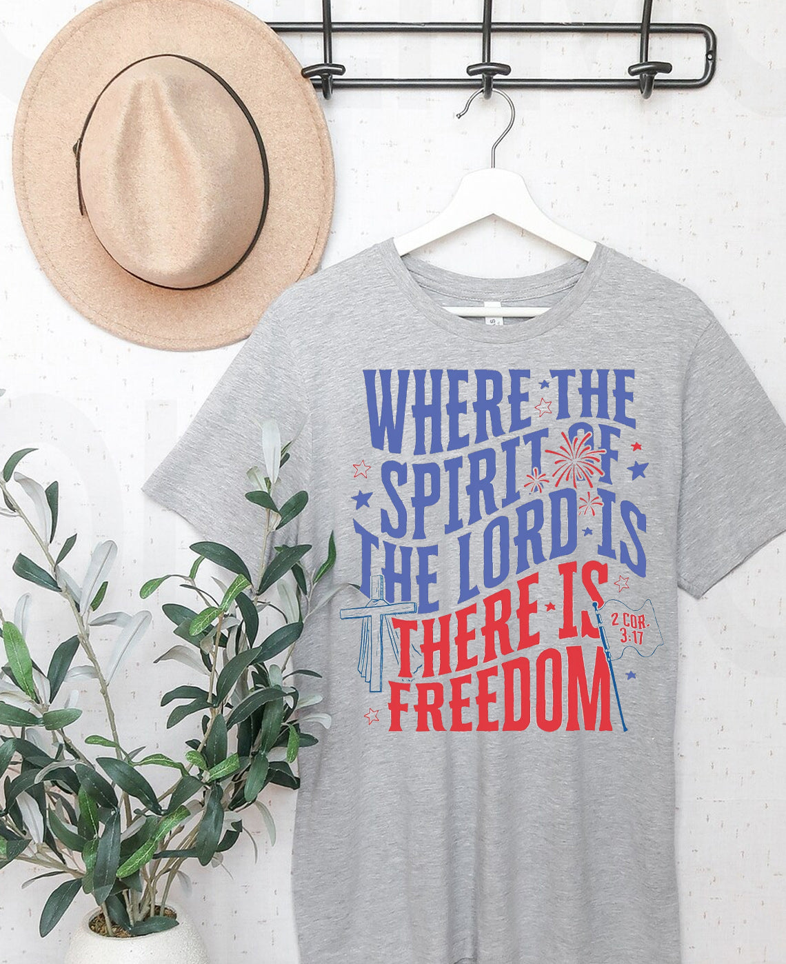 Where the Spirit of the Lord is Graphic Tee
