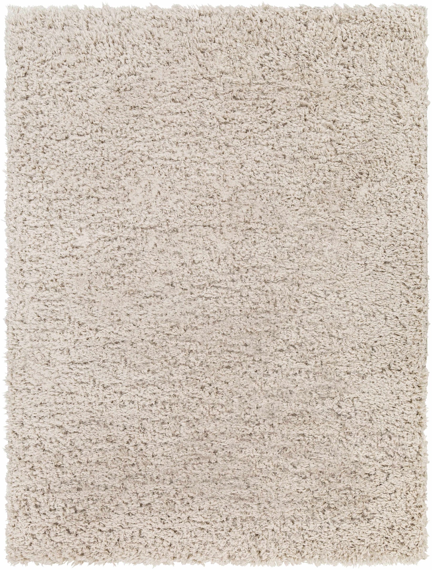 Siari Solid Oatmeal Shag Rug-0