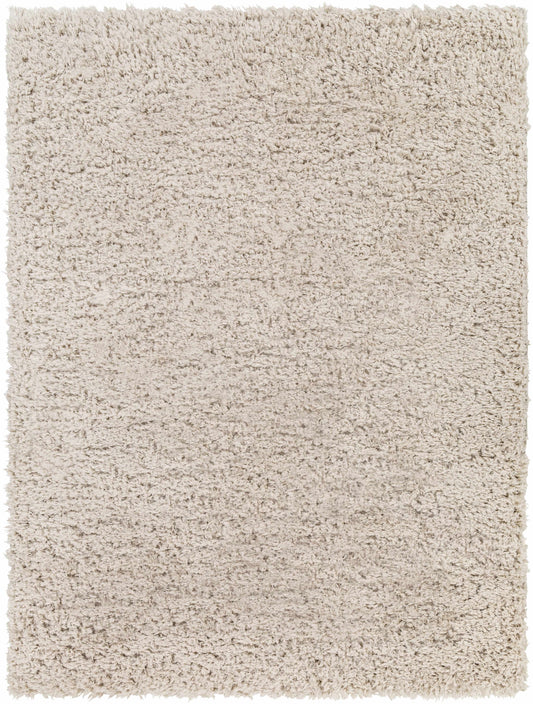 Siari Solid Oatmeal Shag Rug-0