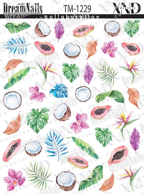 TM-1229 NAIL DECAL 2D-3