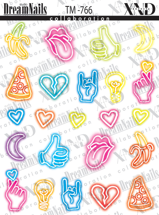 TM-766 NAIL DECAL 2D-2