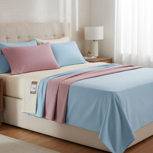 TM Collection T-180 Blended Dyed Sheets-0