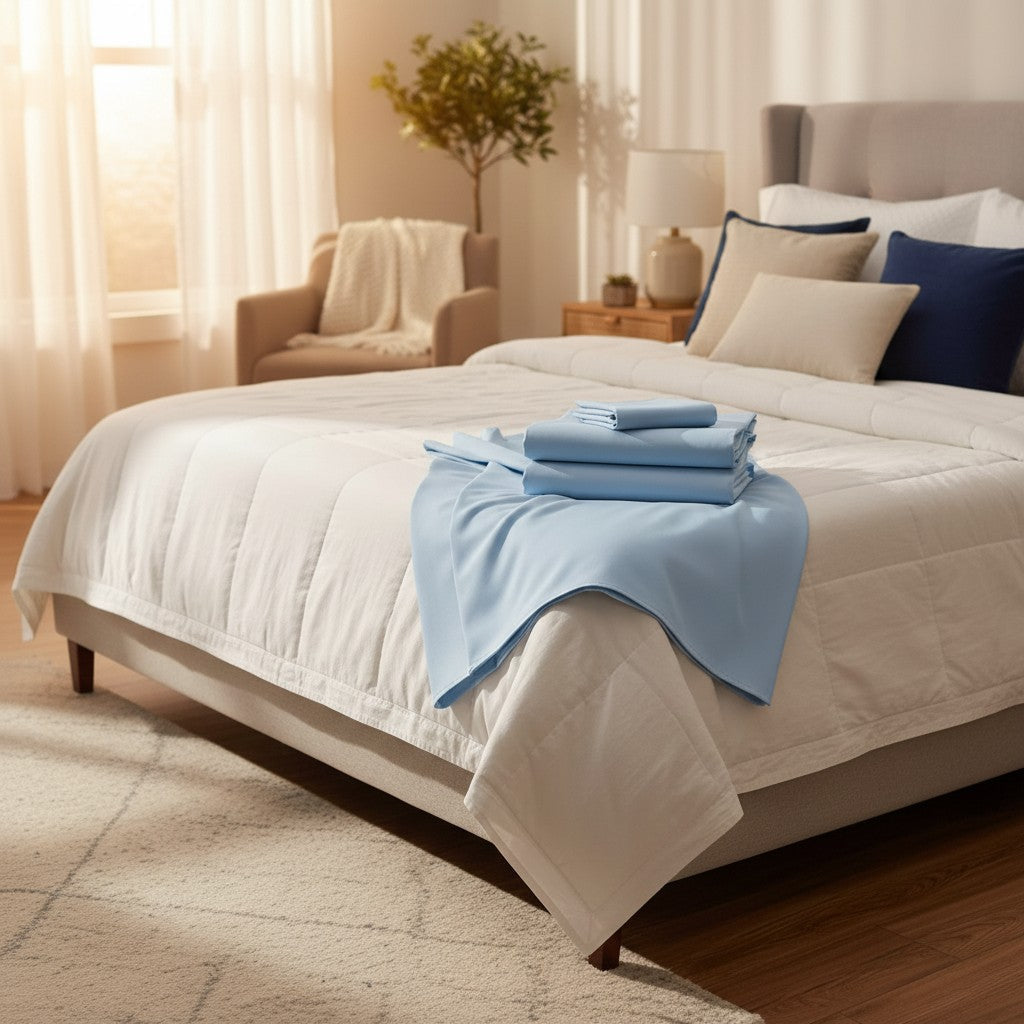 TM Collection T-180 Blended Dyed Sheets-1