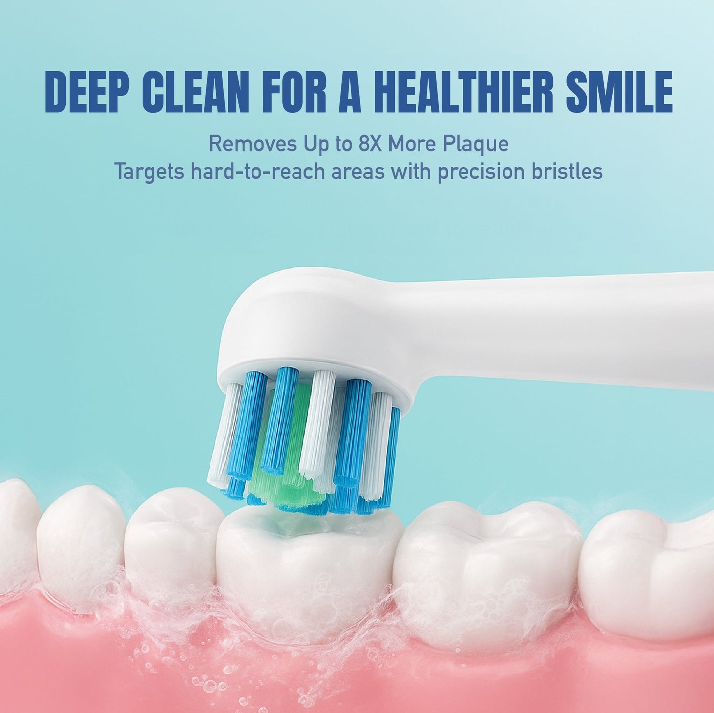 4-Pack Replacement Brush Heads Compatible with Oral-B iO Series 2–10-1