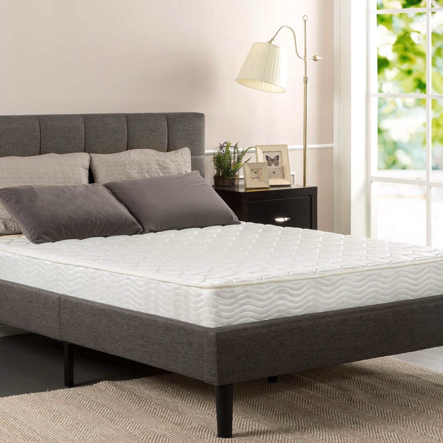 Twin size 8-inch Pocketed Spring Comfort Foam Mattress-0