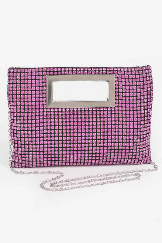 TRIBECA Rhinestone Flat Bag - New Collection Los Angeles - BYMANYC ® New York-0