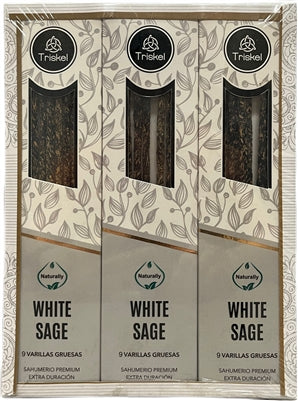 Triskel Naturally Line - 7 Poderes - (Box of 12 packs of 9 sticks)(SELECT FRAGANCE)