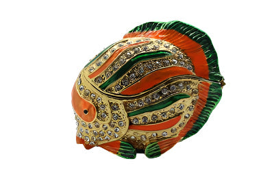 Big colorful fish 3" Trinket box TRNK-3514