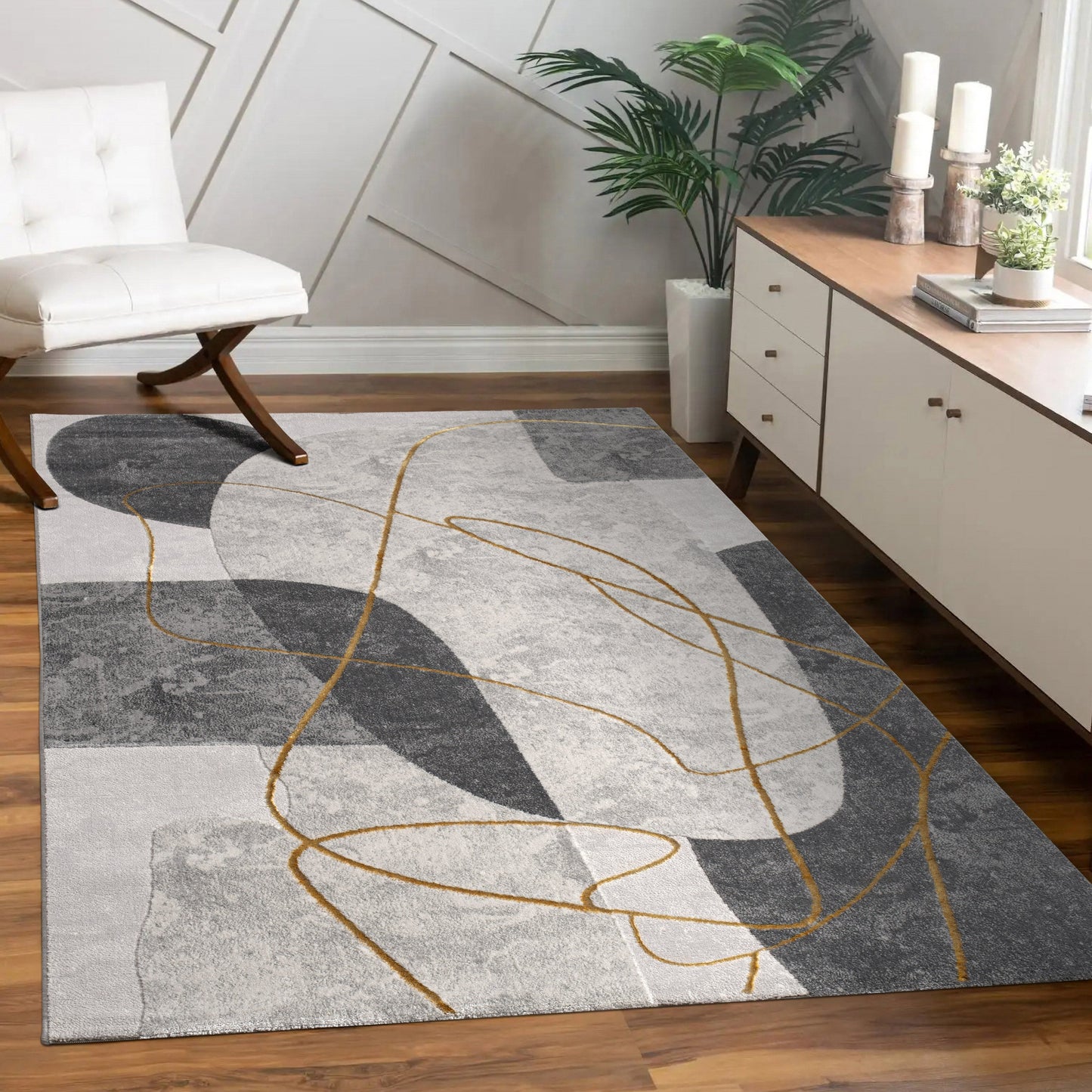 Area Rug Tuana Artistic Designer Pattern-4