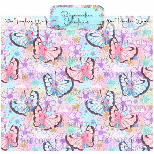 Mystic Meadow Critter  - 20oz Tumbler Wrap {Multiple}